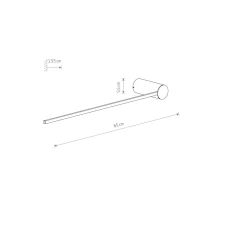 Kinkiet ARM LED M 4000k (10855) - Nowodvorski