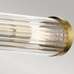 Kinkiet Azores - 4 źródła światła - Naturalny mosiądz (QN-AZORES4-NBR) - Quintiesse