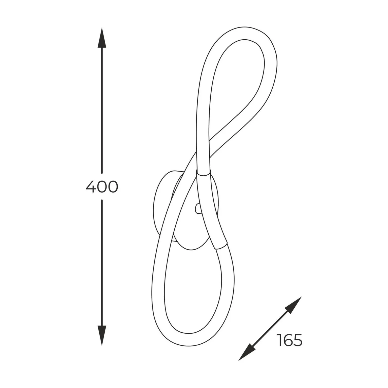 Kinkiet BALBO złoty (20006W-GD) - Zuma Line