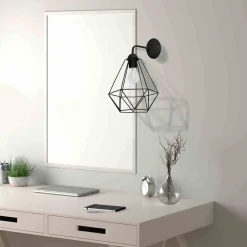 Kinkiet BASKET BLACK 1xE27 (MLP7206) - Milagro