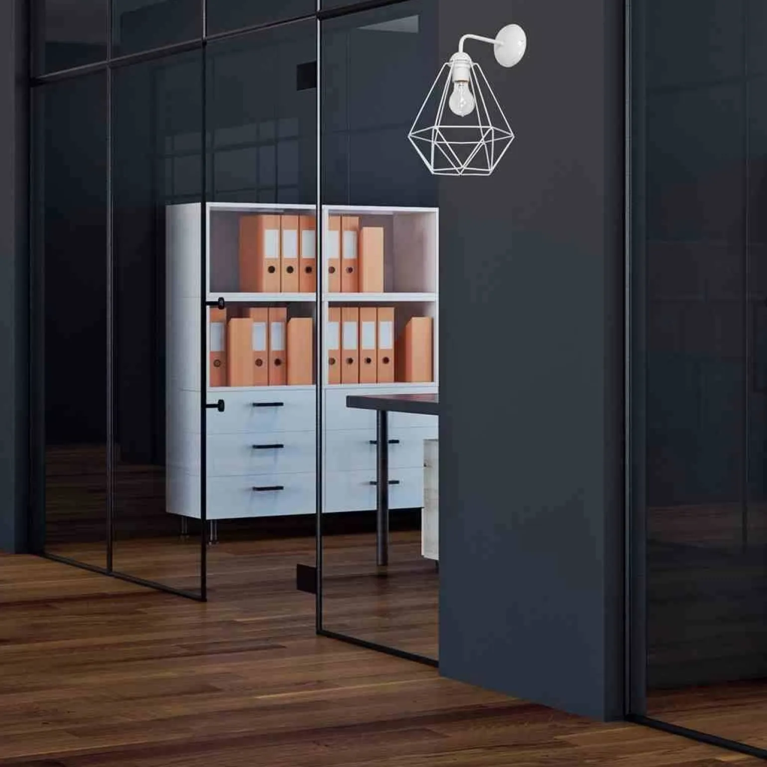 Kinkiet BASKET WHITE 1xE27 (MLP7211) - Milagro