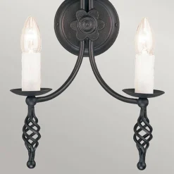 Kinkiet Belfry (BY2-BLACK) - Elstead Lighting