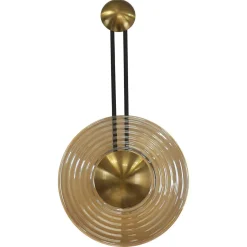 Kinkiet Bell bursztynowy LED CCT (LP-1702/1W AM) - Light Prestige