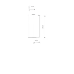Kinkiet BERGEN (10455) - Nowodvorski
