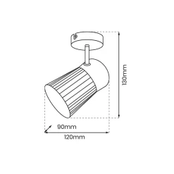Kinkiet BEST GOLD (ML9974) - Milagro