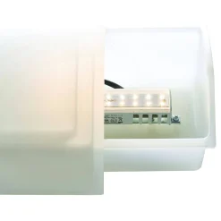 Kinkiet Bianco LED PIR 1lt wall IP44 7W (75931) - Saxby