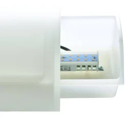 Kinkiet Bianco LED PIR 1lt wall IP44 7W (75931) - Saxby