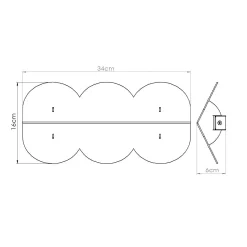 Kinkiet BISCUIT zielony oliwkowy (TH.569) - Thoro Lighting