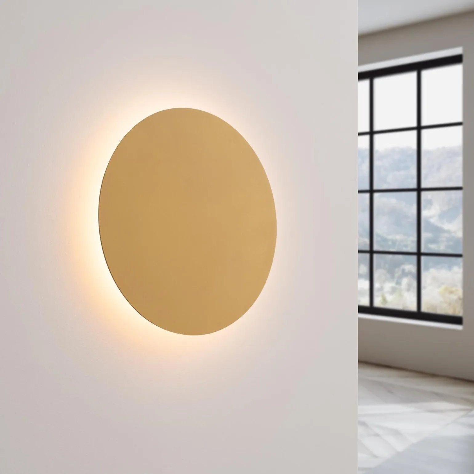 Kinkiet BORGEN złoty LED 3000K (TH.470) - Thoro Lighting