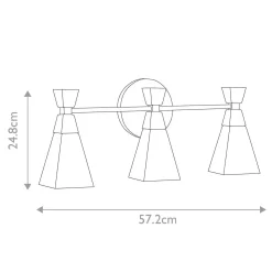 Kinkiet Bowtie (BOWTIE-3-MB) - Elstead Lighting