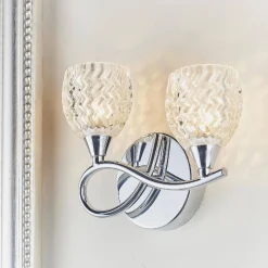 Kinkiet Boyer (BOYER-2WBCH-L) Endon