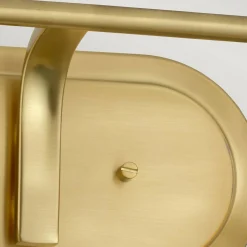 Kinkiet Braelyn - 2 źródła światła - Szczotkowany mosiądz (QN-BRAELYN2-BB) - Quintiesse