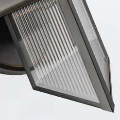 Kinkiet Cairo - 1 źródło światła - Miejski brąz (QN-CAIRO-1WB-UBZ-CR) - Quintiesse