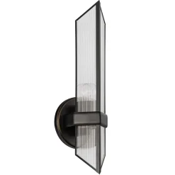 Kinkiet Cairo - 1 źródło światła - Miejski brąz (QN-CAIRO-1WB-UBZ-CR) - Quintiesse