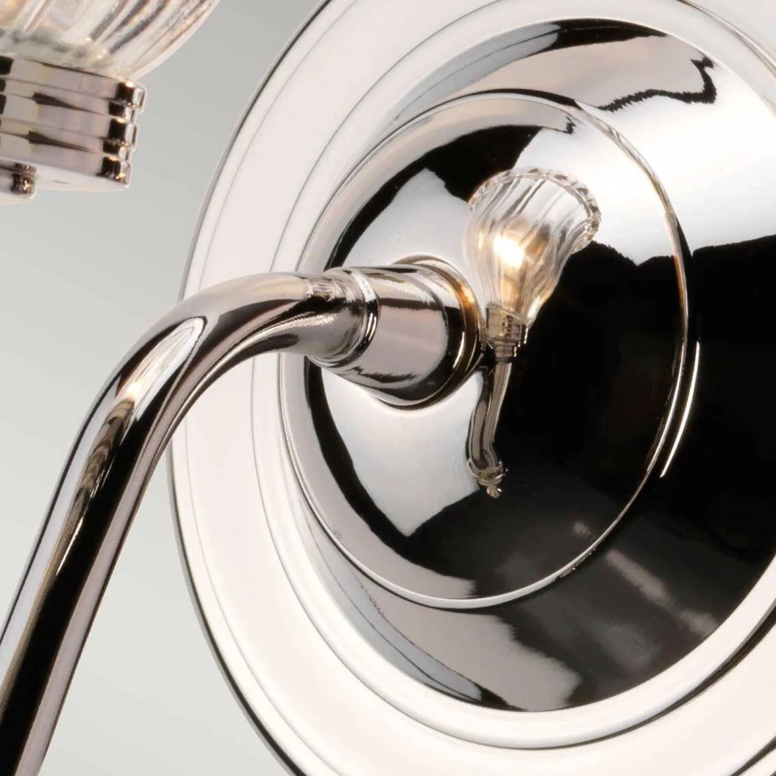 Kinkiet Carroll (BATH-CARROLL1-PN) - Elstead Lighting