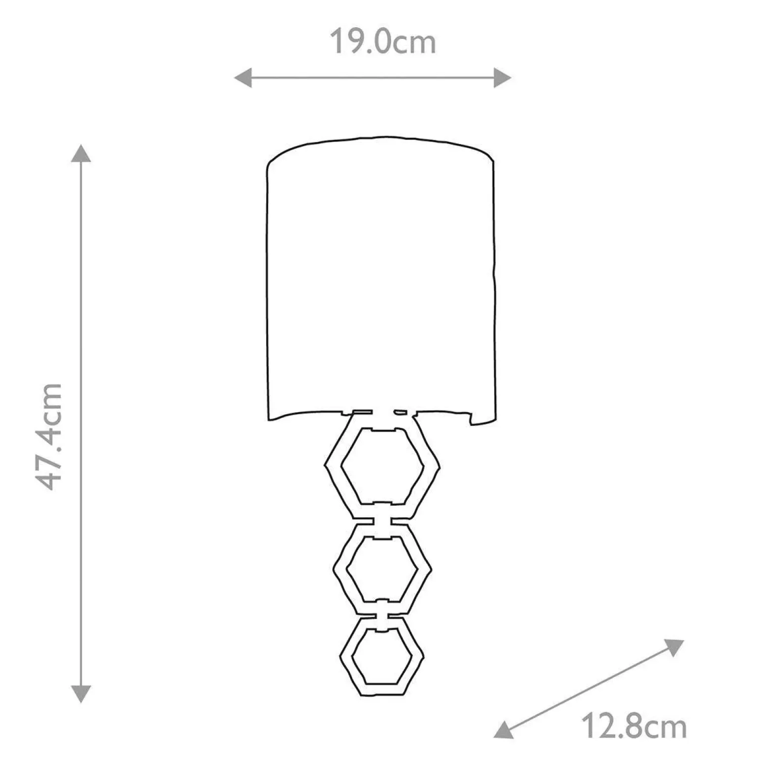 Kinkiet Clark (CLARK-SMALL-PC) - Elstead Lighting