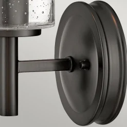 Kinkiet Collier - 1 źródło światła - Zgaszona czerń (HK-COLLIER1-BX) - Elstead Lighting