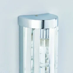 Kinkiet Crystal 2lt wall IP44 18W (39629) - Saxby