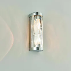 Kinkiet Crystal 2lt wall IP44 18W (39629) - Saxby