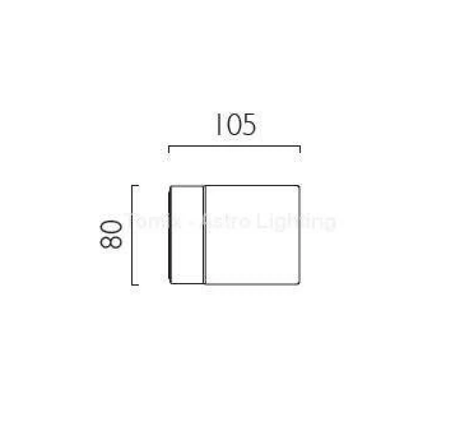 Kinkiet Cube (Astro Lighting 1140001)