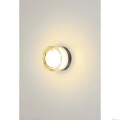 Kinkiet CYFT WAVE PHASE, czarna (1008024) - SLV