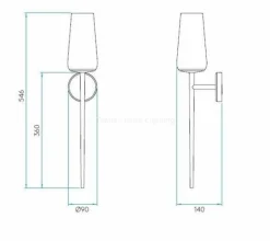 Kinkiet Deauville chrom (1388001) Astro Lighting