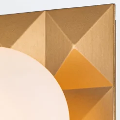 Kinkiet Deco - 1 źródło światła - Lakierowane złoto (QN-DECO-1WB-AB-O) - Quintiesse