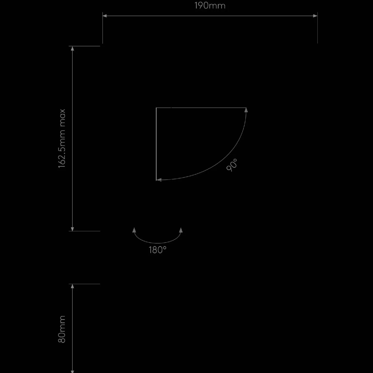 Kinkiet Digit LED II (1323046) - Astro Lighting