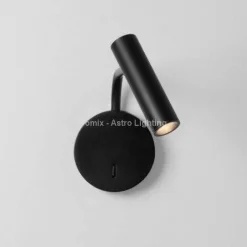Kinkiet do czytania ENNA Wall z włącznikiem czarny (1058033 Astro lighting)