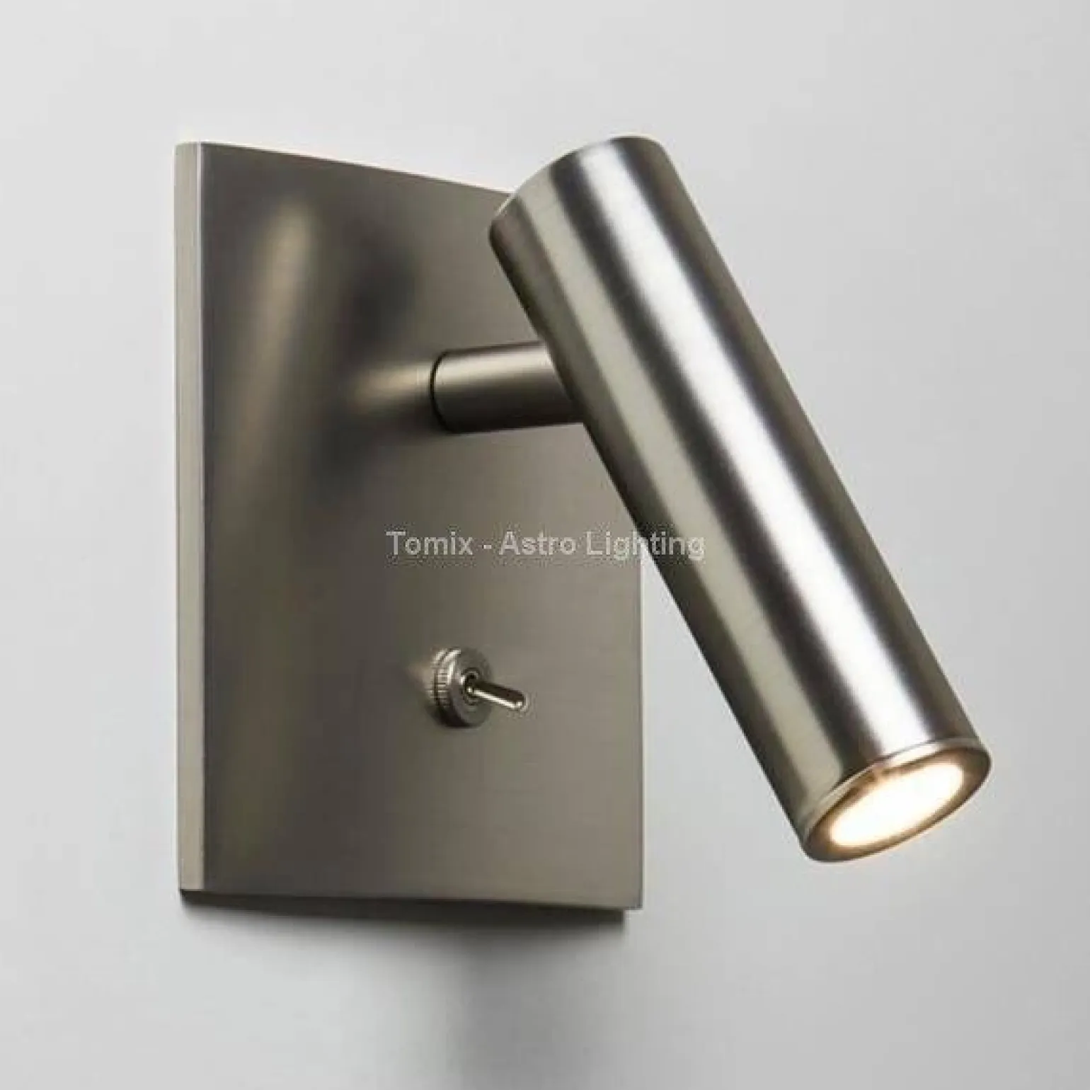 Kinkiet do czytania ENNA Led Square z włącznikiem nikiel mat (1058018 Astro lighting)