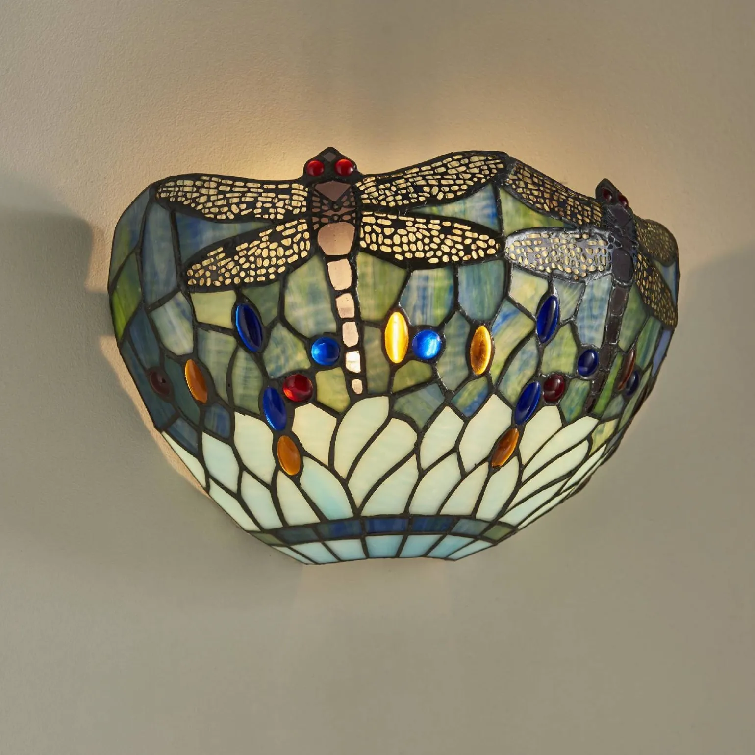 Kinkiet Dragonfly blue (64102) Tiffany