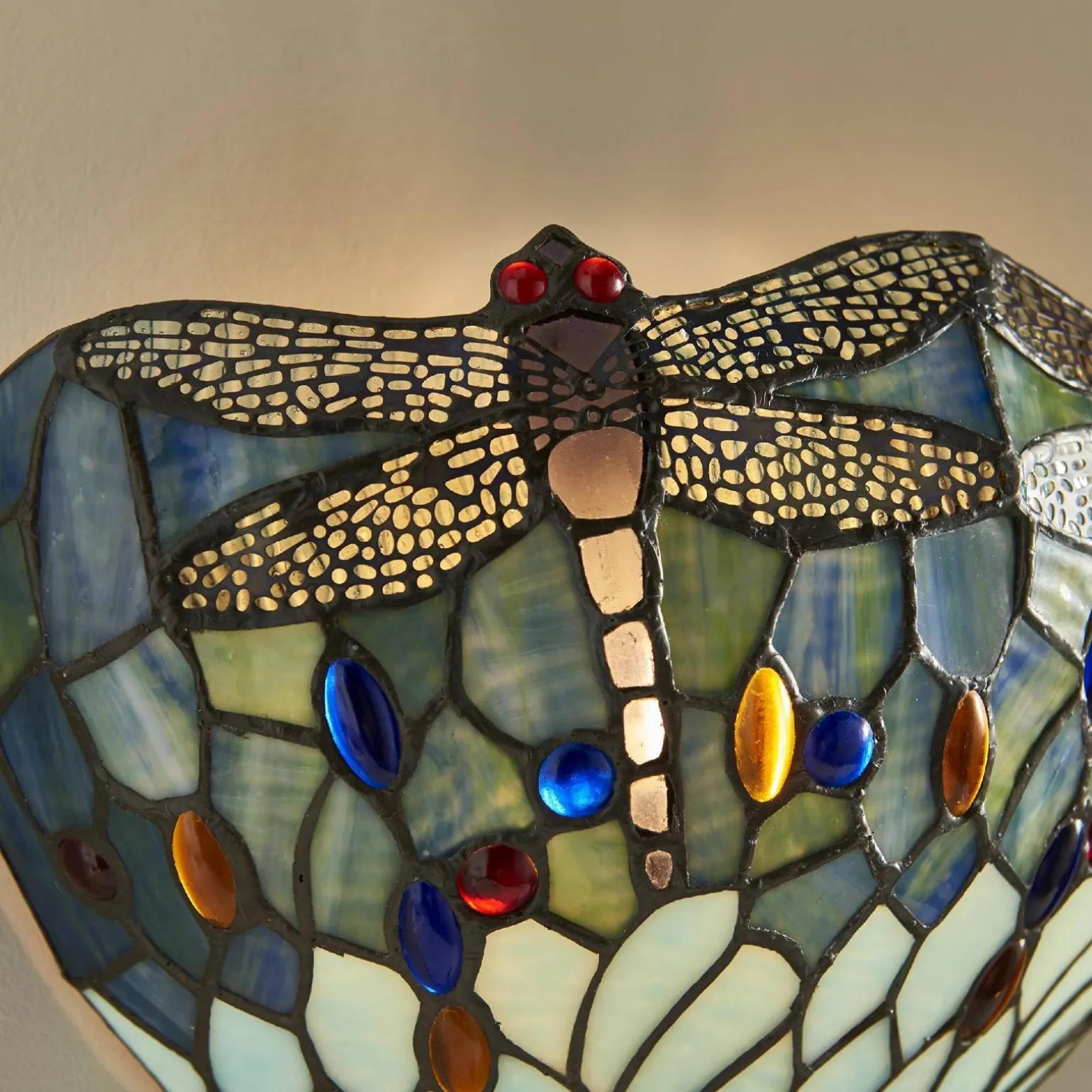 Kinkiet Dragonfly blue (64102) Tiffany