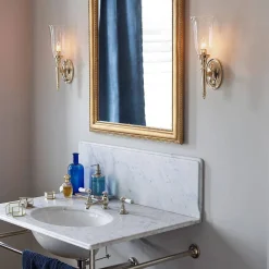 Kinkiet Dryden (BATH-DRYDEN2-PB) - Elstead Lighting