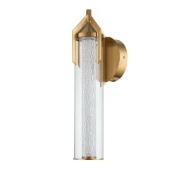 Kinkiet Espada - Szczotkowane złoto (QN-ESPADA-1W-BG) - Quintiesse