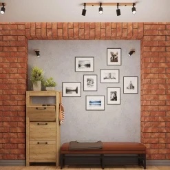 Kinkiet FAGER 1 czarny (SL.1343) - Sollux Lighting