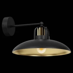 Kinkiet FELIX BLACK/GOLD 1 (MLP8904) - Milagro