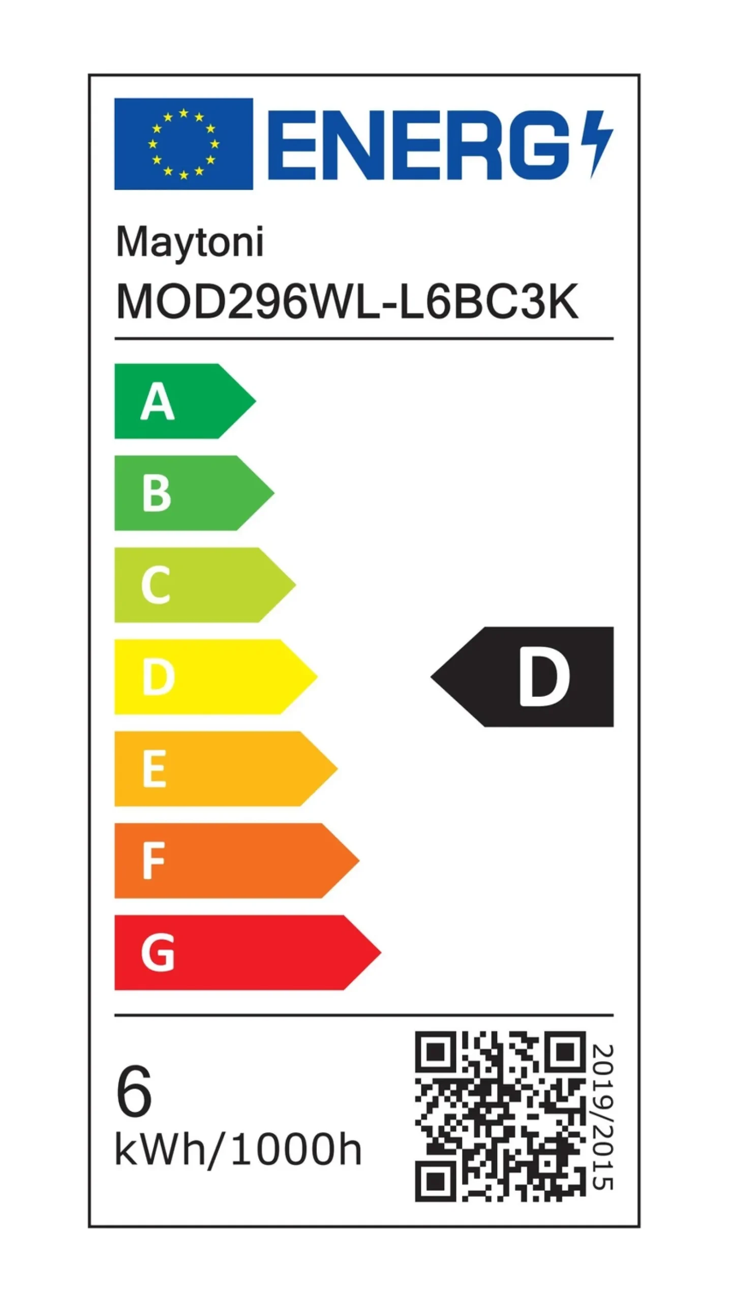 Kinkiet Flat (MOD296WL-L6BC3K) - Maytoni