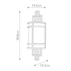 Kinkiet Fusion (FE-FUSION1-PNBR) - Elstead Lighting
