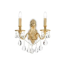 Kinkiet GIOCONDA AP2 kol. złoty (060491) Ideal Lux