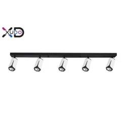 Kinkiet GU10 LED x5 biały+czarny (XD-IK265W) - Xudo