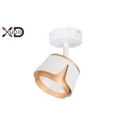 Kinkiet GX53 LED x1 biały+złoty (XD-IK281W) - Xudo