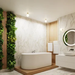 Kinkiet HALO beżowy IP44 (SL.1717) - Sollux Lighting