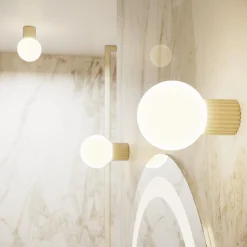 Kinkiet HALO beżowy IP44 (SL.1717) - Sollux Lighting