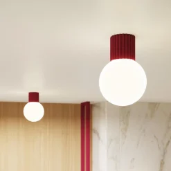 Kinkiet HALO burgund IP44 (SL.1747) - Sollux Lighting