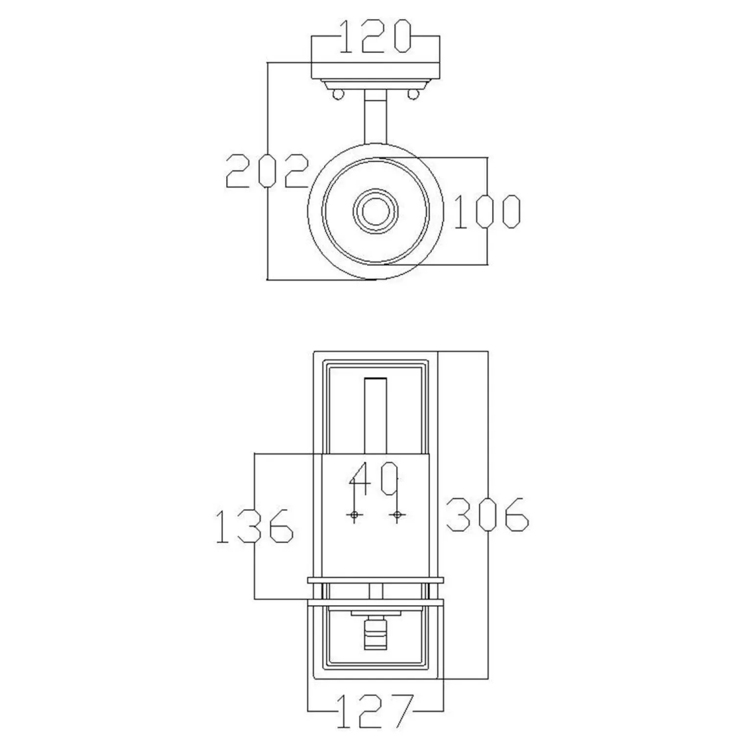 Kinkiet Hendrik (KL-HENDRIK1-BATH) - Elstead Lighting