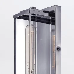 Kinkiet Henri - 2 źródła światła - Polerowany chrom (QN-HENRI-WB2-PC) - Quintiesse