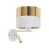 Kinkiet HILTON WHITE/GOLD 2 PŁ (5361) - TK Lighting