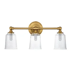 Kinkiet Huguenot Lake (FE-HUGOLAKE3BATH-BB) - Elstead Lighting
