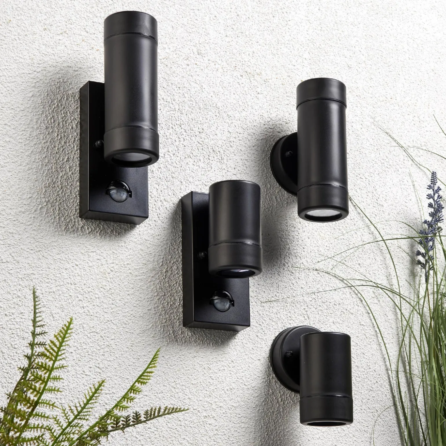 Kinkiet Icarus PIR 1lt wall IP44 7W (81010) - Saxby