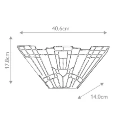 Kinkiet Inglenook (QZ-INGLENOOK-WU) - Elstead Lighting